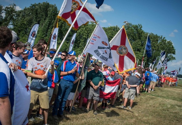 The eight-day championship saw 2,369 unique athletes from 34 different states.