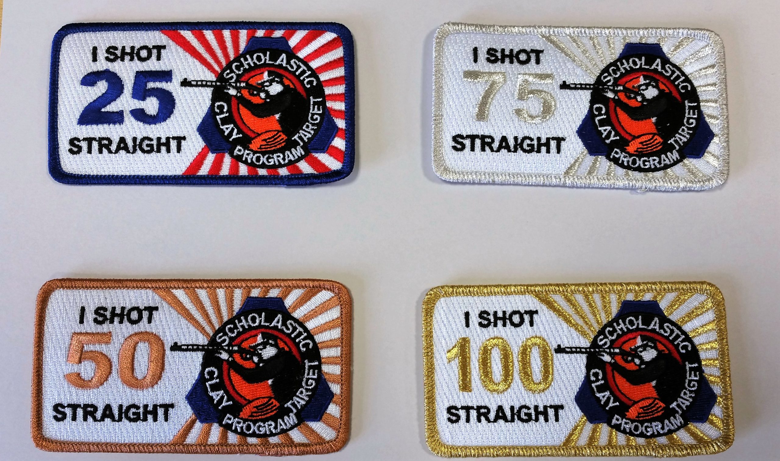 Remington Skeet 50 Straight Shooting patch 